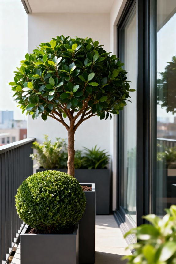 balcony tree selection considerations