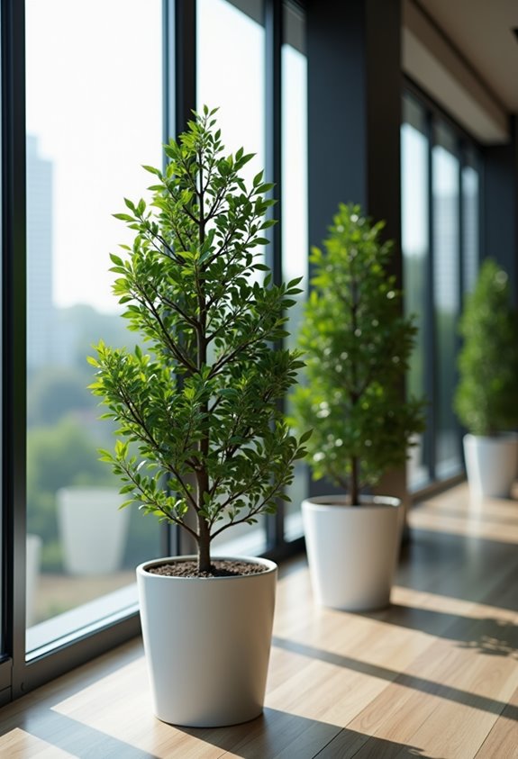 effective privacy screen trees