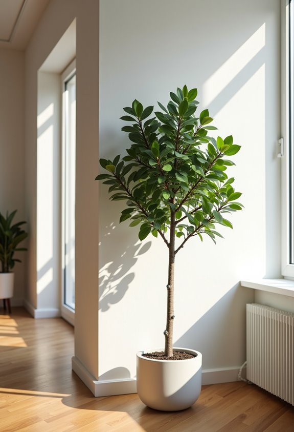 moisture retention for potted trees